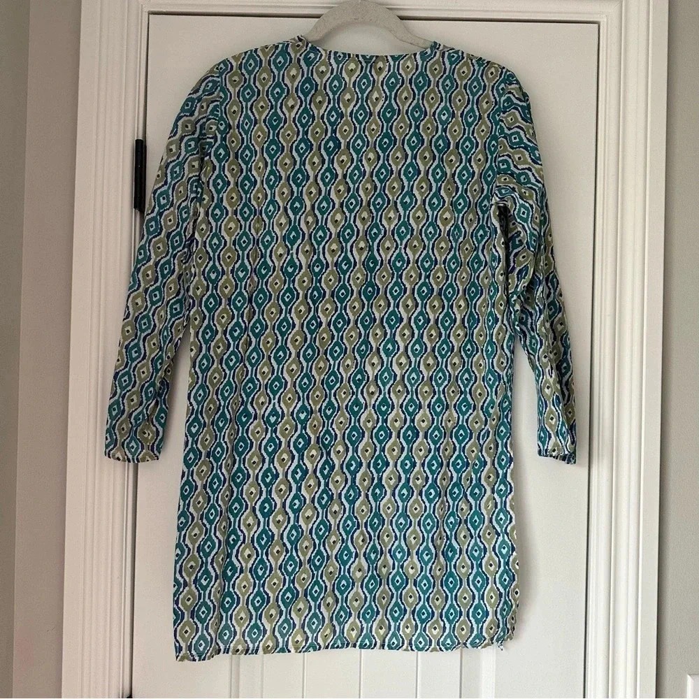 Roberta Roller Rabbit Swim Coverup Tunic Top - Picture 2 of 7